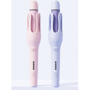 New 2 In 1 Automatic Hair Curler Straightener Negative Ion Electric Ceramic Fast Heating Rotating Magic Curler