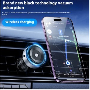 Intelligent Mobile Phone Holder Double-Sided Car Mount Magnetic Universal Adsorption Bracket Vacuum Adsorption Stable For Phone