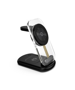 Transparent Folding Magnetic Three-in-one Wireless Charger