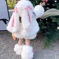 Thickened Warm Jacket And Shorts