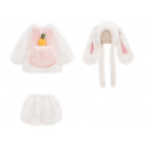 Thickened Warm Jacket And Shorts
