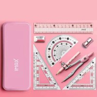 Compasses Set Student Triangular Plate