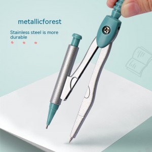 Compasses Set Student Triangular Plate