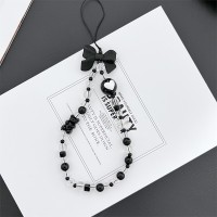 Acrylic Handmade Bow Mobile Phone Lanyard