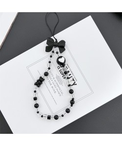 Acrylic Handmade Bow Mobile Phone Lanyard