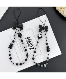Acrylic Handmade Bow Mobile Phone Lanyard