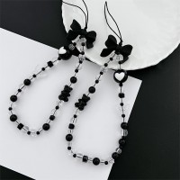 Acrylic Handmade Bow Mobile Phone Lanyard