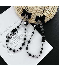 Acrylic Handmade Bow Mobile Phone Lanyard