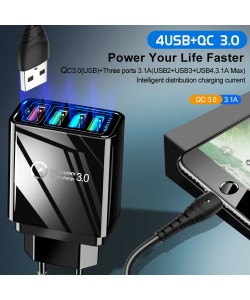 Mobile phone charger power adapter