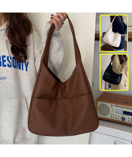 Fashion Tote Bag Large Capacity Casual Shoulder Bag Women's Commuting Handbag College Student