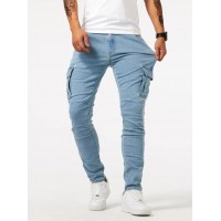 Men's Casual Multi-bag Labor Protection Pants