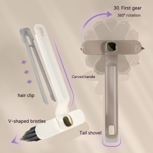 Multi-Function Rotating Crevice Cleaning Brush Dead Angle