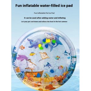 Summer Cooling Pet Ice Pad Bed for Dogs & Cats