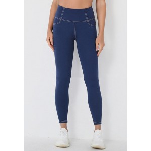 Women's Printed Denim Inspired Leggings