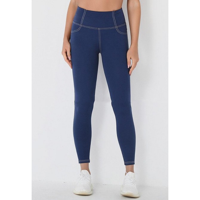 Women's Printed Denim Inspired Leggings