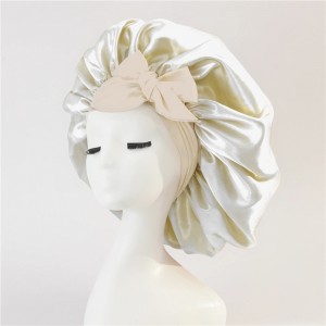 Silk Sleep Bonnet for Women Satin Cap for Curly Hair
