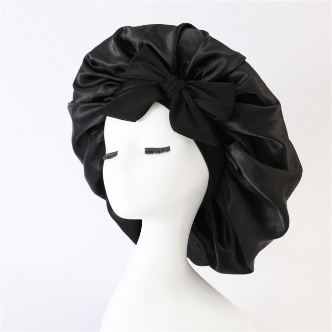 Silk Sleep Bonnet for Women Satin Cap for Curly Hair