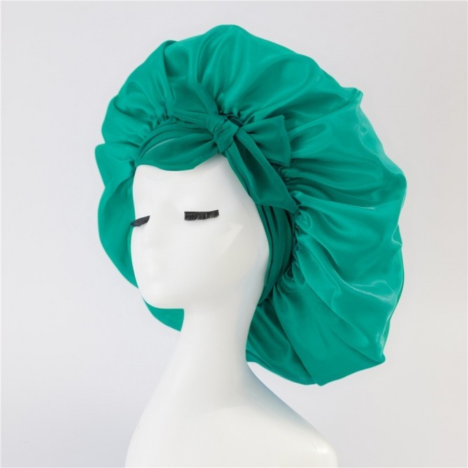 Silk Sleep Bonnet for Women Satin Cap for Curly Hair