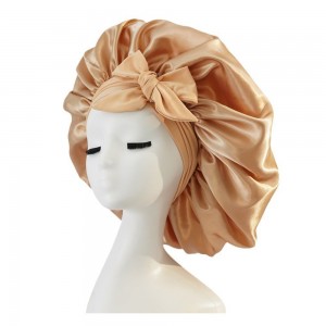 Silk Sleep Bonnet for Women Satin Cap for Curly Hair