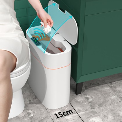 Automatic Smart Bin with Lid for Home and Car
