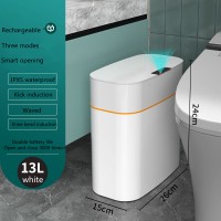 Automatic Smart Bin with Lid for Home and Car