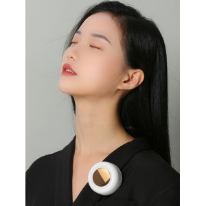 Mini Clip Neck Fan – USB Leafless 3-Speed Portable Air Cooler