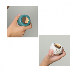 Mini Clip Neck Fan – USB Leafless 3-Speed Portable Air Cooler