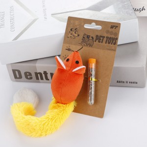 Long Tail Cat Toy – Interactive Mouse Teaser for Pets