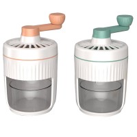 Hand-Cranked Ice Shaver – Small Home Smoothie Crusher