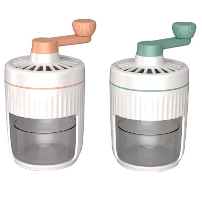 Hand-Cranked Ice Shaver – Small Home Smoothie Crusher