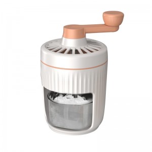 Hand-Cranked Ice Shaver – Small Home Smoothie Crusher