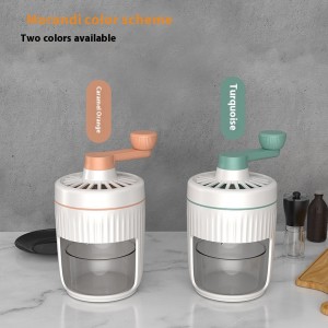 Hand-Cranked Ice Shaver – Small Home Smoothie Crusher