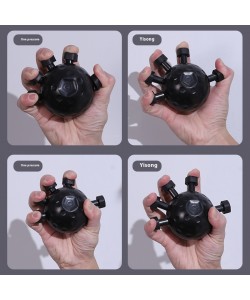 Hand Grip Strengthener – Adjustable Gym Finger Trainer