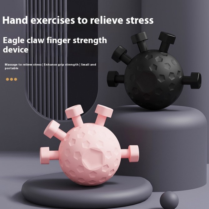 Hand Grip Strengthener – Adjustable Gym Finger Trainer