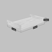 Stainless Steel Wall-Mounted Kitchen Storage Rack