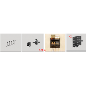 Stainless Steel Wall-Mounted Kitchen Storage Rack