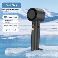 Mini Rechargeable Fan with Ice Compress – High-Speed
