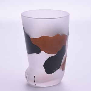 Cute Cat Paw Glass Mug – Coffee, Milk, Gift Tumbler