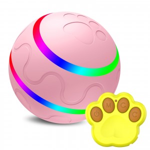 Smart Cat Toy Ball – USB Rechargeable Self-Rotating