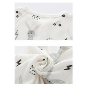 Bamboo Baby Romper – Soft Long Sleeve Unisex Jumpsuit