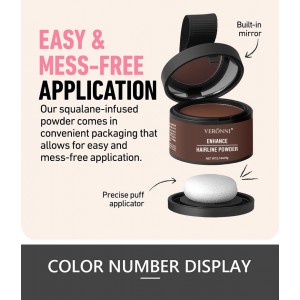 Hairline Powder – 14 Colors, Waterproof Root Concealer
