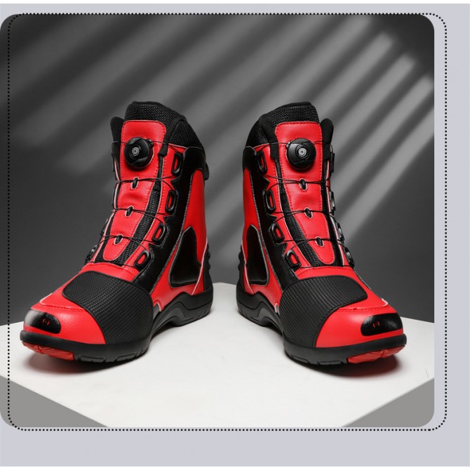 Motorcycle Long Mountain Locomotive Road Anti-skid Protection Off-road Lightweight Commuter Worker Boot