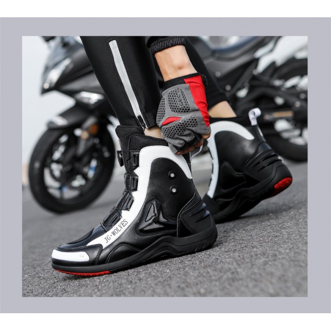 Motorcycle Long Mountain Locomotive Road Anti-skid Protection Off-road Lightweight Commuter Worker Boot
