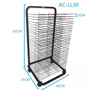 Single-Sided Metal Art Easel – Classroom & Studio Use