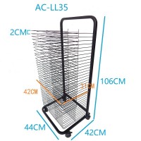 Single-Sided Metal Art Easel – Classroom & Studio Use