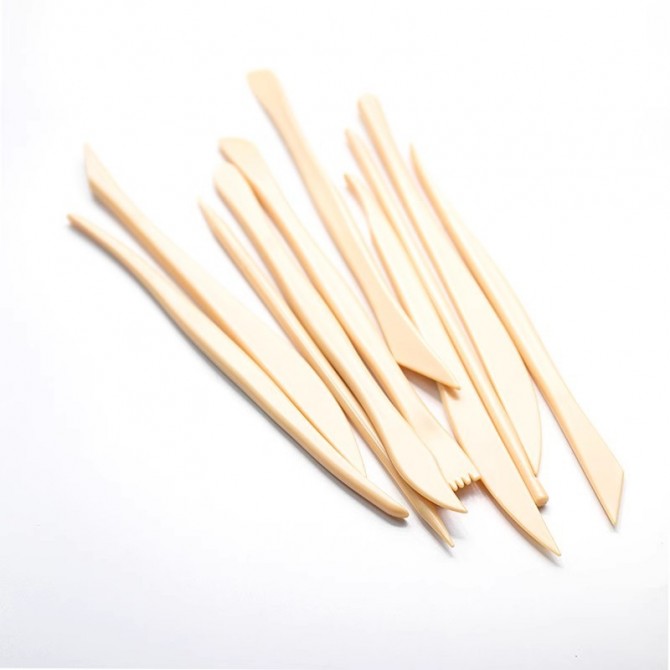 Plastic Clay Tools Suit 10-piece Set Art Supplies