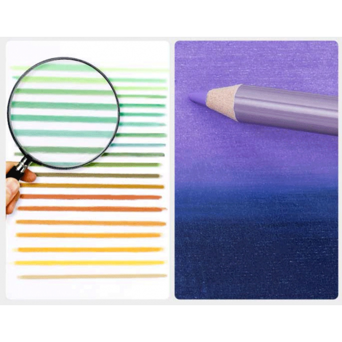 Art Supplies Drawing Sketch Colored Soft Core Color Pencil