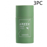Cleansing Green Tea Mask Clay Stick Oil Control Anti-Acne Whitening Seaweed Mask Skin Care