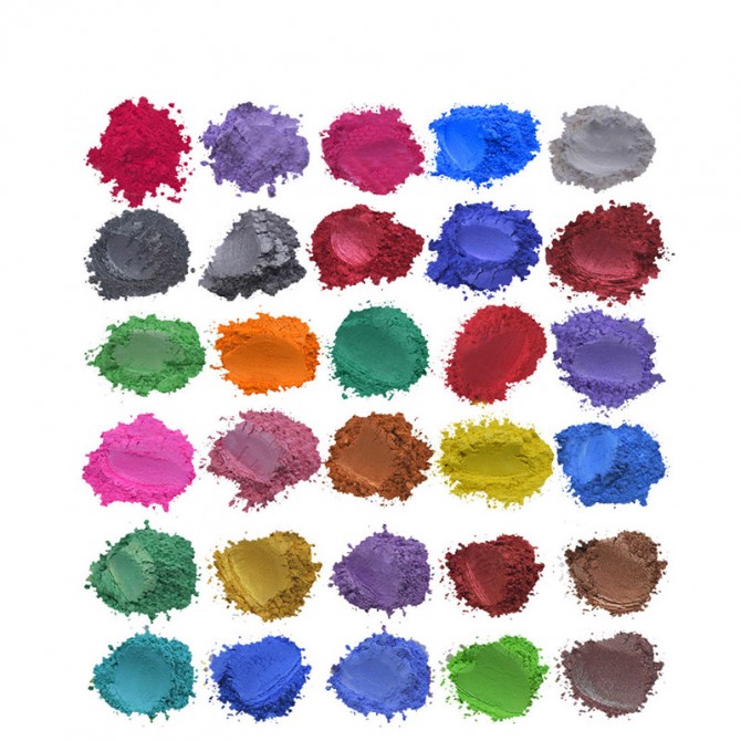 Color Pigment Powder Mica Powder 52 Colors