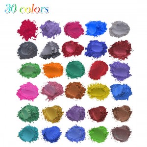 Color Pigment Powder Mica Powder 52 Colors